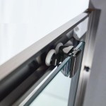 Καμπίνα ντουζιέρας ευθύγραμμη 120x200 6mm συρόμενη Brushed Black Chrome PVD επιφάνεια: Βουρτσισμένη, χρώμα: Μαύρο Ευθύγραμμες