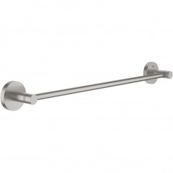 Πετσετοθήκη 45cm supersteel σταθερή από ορείχαλκο μονή, χρώμα: Χρωμέ επιφάνεια: Βουρτσισμένη Πετσετοθήκες