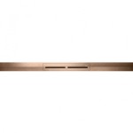 Shower channel brushed red gold PVD material: Inox 80cm, color: Pink Gold Linear shower drains Shower channel brushed red gold PVD material: Inox 80cm, color: Pink Gold Linear shower drains