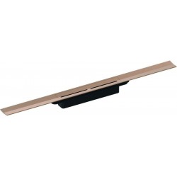 Shower channel brushed red gold PVD material: Inox 80cm, color: Pink Gold Linear shower drains