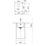 Νεροχύτης γρανιτένιος 37x40 χωρίς πάγκο υποκαθήμενος, 1 γούρνα (40,3x43,3cm) stone grey, χρώμα: Γκρι Γρανιτένιοι Νεροχύτης γρανιτένιος 37x40 χωρίς πάγκο υποκαθήμενος, 1 γούρνα (40,3x43,3cm) stone grey, χρώμα: Γκρι Γρανιτένιοι