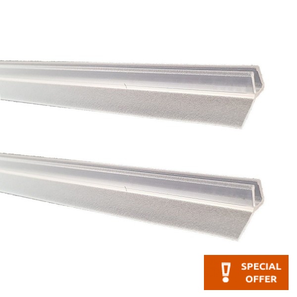 Seal material: Plastic, color: No color Plumbing gaskets