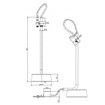 Στήλη ντους εξωτερικού χώρου από inox Υ86,5cm, μόνο κρύο, foot push button, με τηλέφωνο, ρυθμιζόμενο στήριγμα & σπιράλ, χρώμα: Χρωμέ επιφάνεια: Βουρτσισμένη Εξωτερικού χώρου Στήλη ντους εξωτερικού χώρου από inox Υ86,5cm, μόνο κρύο, foot push button, με τηλέφωνο, ρυθμιζόμενο στήριγμα & σπιράλ, χρώμα: Χρωμέ επιφάνεια: Βουρτσισμένη Εξωτερικού χώρου