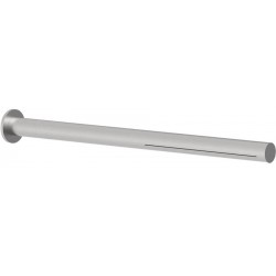 Κεφαλή ντους επίτοιχος τύπος 48,4cm από inox 1 ροής καταρράκτης (cascade), χρώμα: Χρωμέ επιφάνεια: Βουρτσισμένη