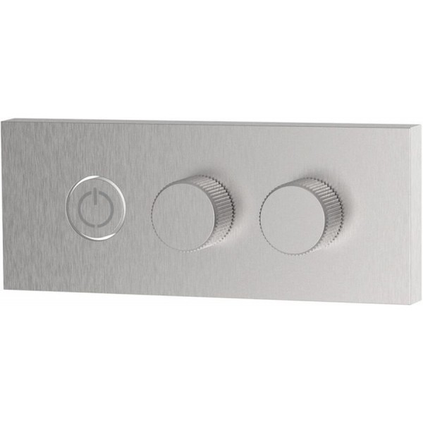 Wash basin tap Switch Wall-mounted material: Inox, color: Chrome surface: Brushed Mixers Wash basin tap Switch Wall-mounted material: Inox, color: Chrome surface: Brushed Mixers