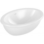 Washbasin Under counter 43x29 material: Porcelain White Alpin Without overflow, color: White surface: Glossy Washbasin Under counter 43x29 material: Porcelain White Alpin Without overflow, color: White surface: Glossy
