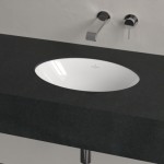 Washbasin Under counter 43x29 material: Porcelain White Alpin Without overflow, color: White surface: Glossy Washbasin Under counter 43x29 material: Porcelain White Alpin Without overflow, color: White surface: Glossy