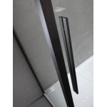 Καμπίνα ντουζιέρας ορθογώνια 100x70x195 6mm συρόμενη ματ επιφάνεια: Ματ, χρώμα: Μαύρο Ορθογώνιες Καμπίνα ντουζιέρας ορθογώνια 100x70x195 6mm συρόμενη ματ επιφάνεια: Ματ, χρώμα: Μαύρο Ορθογώνιες