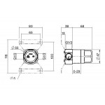 Wash basin tap Wall-mounted - concealed part mixer Wall-mounted - concealed part Wash basin tap Wall-mounted - concealed part mixer Wall-mounted - concealed part