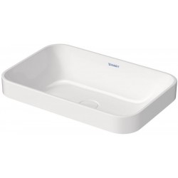 Washbasin Built-in 60x40 material: Porcelain With one hole Without overflow, color: White surface: Glossy Built-in