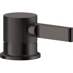 Wash basin tap Switch Deck-mounted material: Brass Black Metal Brushed PVD, color: Black surface: Brushed Mixers