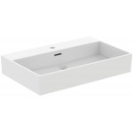 Washbasin Free standing 70x45x12,5 material: Porcelain With one hole With overflow, color: White surface: Matt Free standing