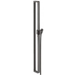 Βέργα ντους 90cm από ορείχαλκο brushed black chrome με σπιράλ, χρώμα: Μαύρο επιφάνεια: Βουρτσισμένη Βέργες ντους