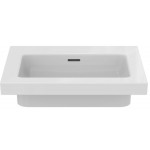 Washbasin for furniture 61x51 material: Porcelain With overflow Without hole, color: White surface: Glossy Furniture basins Washbasin for furniture 61x51 material: Porcelain With overflow Without hole, color: White surface: Glossy Furniture basins