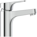 Wash basin tap Deck-mounted material: Brass mixer Without waste Μ size H80, color: Chrome surface: Glossy Deck-mounted Wash basin tap Deck-mounted material: Brass mixer Without waste Μ size H80, color: Chrome surface: Glossy Deck-mounted