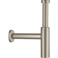 Σιφώνι νιπτήρα 1 1/4'', brushed nickel από ορείχαλκο επιφάνεια: Βουρτσισμένη, χρώμα: Χρωμέ Σιφώνια