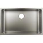 Νεροχύτης ανοξείδωτος 66x40 από inox επιφάνεια: Λεία ματ χωρίς πάγκο υποκαθήμενος, 1 γούρνα (71x45cm) stainless steel, χρώμα: Χρωμέ Ανοξείδωτοι