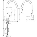 Kitchen tap Deck-mounted material: Brass with shower, color: Chrome surface: Brushed Deck-mounted Kitchen tap Deck-mounted material: Brass with shower, color: Chrome surface: Brushed Deck-mounted