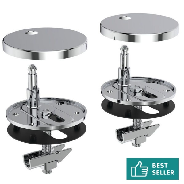 Hinges (connection set toilet-seat) Toilet seat hinges Hinges (connection set toilet-seat) Toilet seat hinges