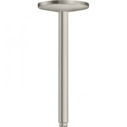 Βραχίονας 30cm Stainless Steel Optic οροφής από ορείχαλκο, χρώμα: Χρωμέ επιφάνεια: Βουρτσισμένη Βραχίονες κεφαλής ντους