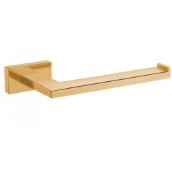 Paper holder no cover material: Brass 18x9cm, color: Gold surface: Brushed Toilet paper holders