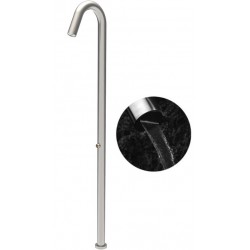 Column outdoor shower material: Inox, color: Chrome surface: Brushed Outdoor shower columns