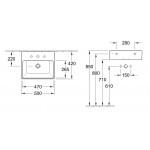 Νιπτήρας ελευθέρας τοποθέτησης 60x42x14 από πορσελάνη με μία οπή χωρίς υπερχείλιση Ceramic Plus, χρώμα: Λευκό επιφάνεια: Γυαλιστερή Νιπτήρας ελευθέρας τοποθέτησης 60x42x14 από πορσελάνη με μία οπή χωρίς υπερχείλιση Ceramic Plus, χρώμα: Λευκό επιφάνεια: Γυαλιστερή Ελευθέρας τοποθέτησης