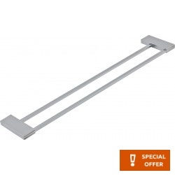 Πετσετοθήκη 60cm σταθερή από ορείχαλκο διπλή, χρώμα: Χρωμέ επιφάνεια: Γυαλιστερή Πετσετοθήκες