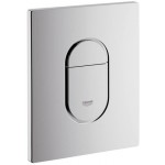 Flush wall plates for concealed cistern dual flush valve material: ABS Pneumatic, color: Chrome surface: Matt