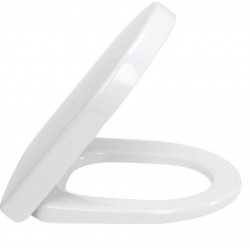 Κάλυμμα λεκάνης soft closing Wrapover Compact, quick release, χρώμα: Λευκό Καλύμματα