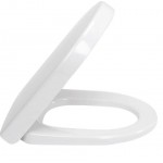 Κάλυμμα λεκάνης soft closing Wrapover Compact, quick release, χρώμα: Λευκό Καλύμματα