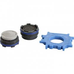 Tap aerator material: Plastic, color: Black Mousseurs