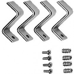 Στήριγμα υποκαθήμενου νιπτήρα για πάγκο γρανίτη, πέτρα από μέταλλο Στηρίγματα