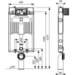Drain elbow 8cm material: Plastic Parts