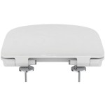 Κάλυμμα λεκάνης soft closing Sandwich slim, χρώμα: Λευκό Καλύμματα