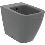 Μπιντέ επιδαπέδιο back to wall, glossy grey, χρώμα: Γκρι επιφάνεια: Γυαλιστερή Επιδαπέδια Μπιντέ επιδαπέδιο back to wall, glossy grey, χρώμα: Γκρι επιφάνεια: Γυαλιστερή Επιδαπέδια