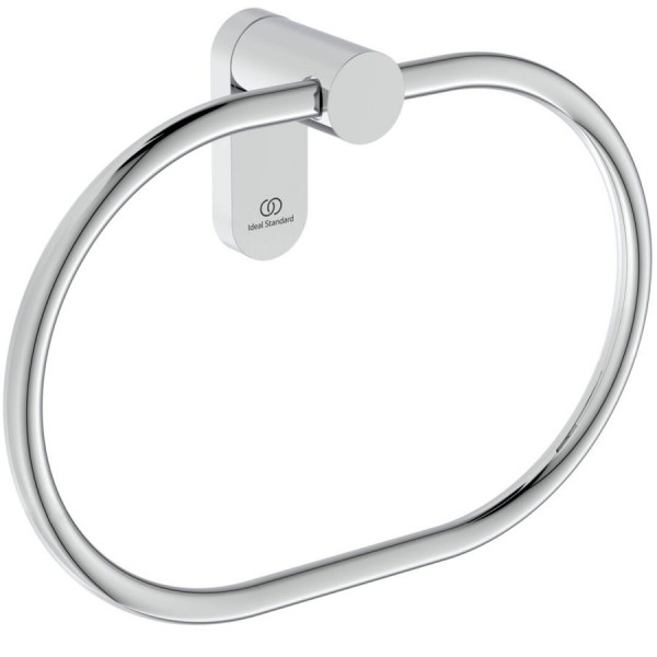 Towel ring closed material: Brass, color: Chrome surface: Glossy Towel rings Towel ring closed material: Brass, color: Chrome surface: Glossy Towel rings