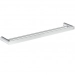 Towel 60cm round Fixed double material: Brass, color: Chrome surface: Glossy Towel rails