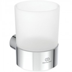 Cupholder material: Brass Wall-mounted, color: Chrome surface: Glossy Tumbler holders
