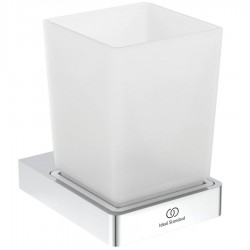 Cupholder material: Brass Wall-mounted, color: Chrome surface: Glossy Tumbler holders