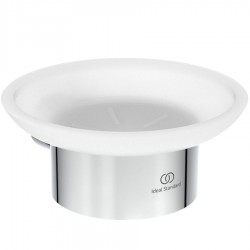Soap material: Brass Wall-mounted round, color: Chrome surface: Glossy Soap holders