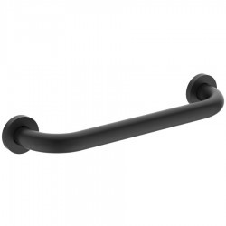 Handle wall 30cm material: Brass silk black, color: Black surface: Matt Bathtub grab-bars
