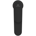 Wash basin tap Deck-mounted material: Brass mixer With pop-up waste set Μ size silk black, color: Black surface: Matt Wash basin tap Deck-mounted material: Brass mixer With pop-up waste set Μ size silk black, color: Black surface: Matt