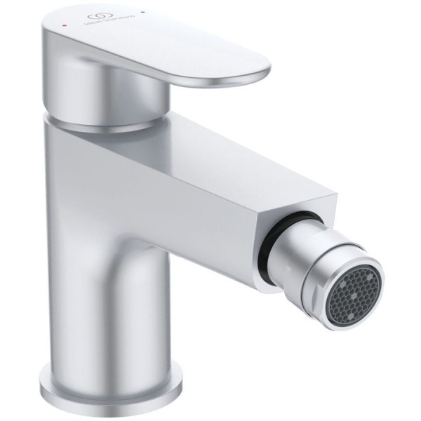 Bidet mixer material: Brass silver, color: Grey surface: Matt Deck-mounted Bidet mixer material: Brass silver, color: Grey surface: Matt Deck-mounted