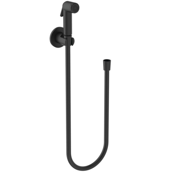 Bidet hand shower material: Brass silk black, color: Black surface: Matt Bidet hand shower