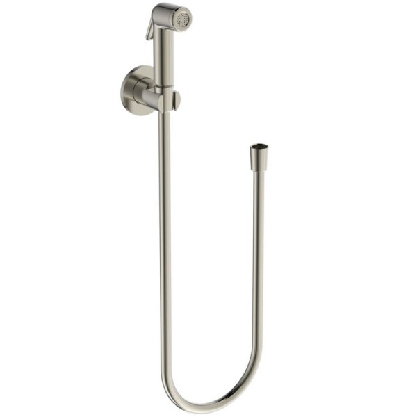 Bidet hand shower material: ABS silver storm, color: Chrome surface: Brushed Bidet hand shower Bidet hand shower material: ABS silver storm, color: Chrome surface: Brushed Bidet hand shower