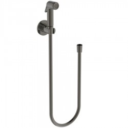 Bidet hand shower magnetic grey material: ABS, color: Grey surface: Brushed Bidet hand shower