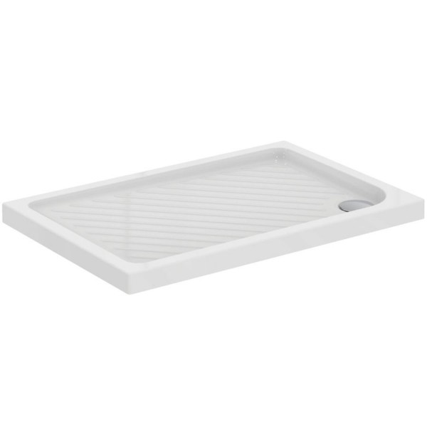 Shower tray Rectangular 120x80x4 material: Porcelain, color: White surface: Glossy Rectangular Shower tray Rectangular 120x80x4 material: Porcelain, color: White surface: Glossy Rectangular