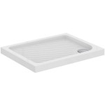 Shower tray Rectangular 90x70x4 material: Porcelain, color: White surface: Glossy Rectangular