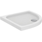 Shower tray Quarter round 80x80x4 material: Porcelain, color: White surface: Glossy Quadrant Shower tray Quarter round 80x80x4 material: Porcelain, color: White surface: Glossy Quadrant